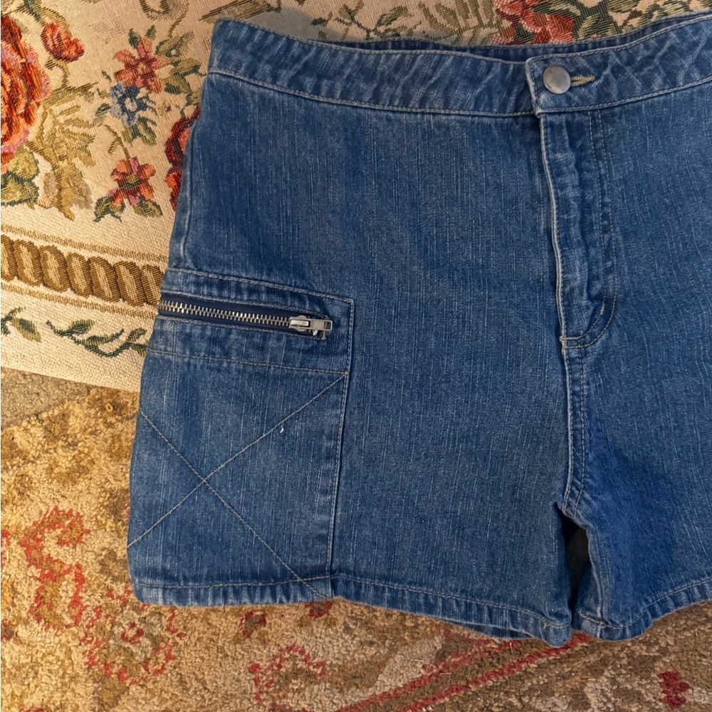 Denim Blue Women's Shorts